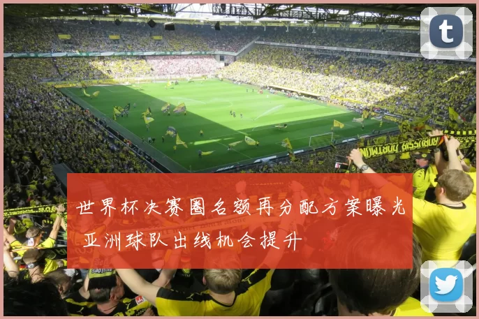 世界杯决赛圈名额再分配方案曝光 亚洲球队出线机会提升